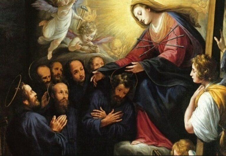 Sedam svetih osnivača Reda slugu Blažene Djevice Marije