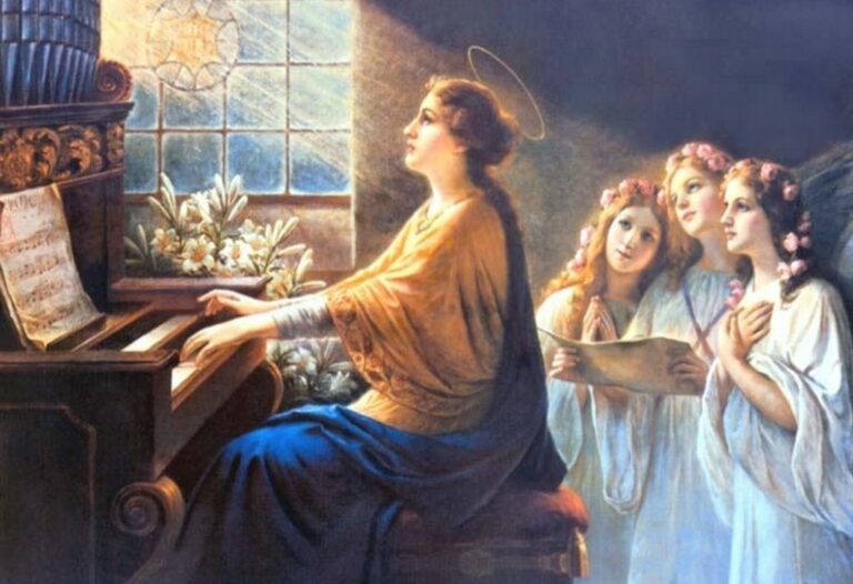 Molitve svetoj Ceciliji – mučenici koja je slušala anđeosku pjesmu