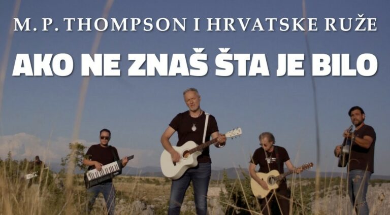 Naježit ćete se od stihova nove Thompsonove pjesme: ‘Pitaj Dunav što je bilo oko Vukovara’